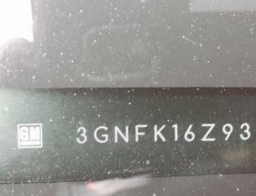 VIN prefix 3GNFK16Z93G1