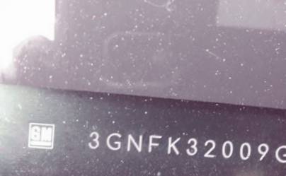 VIN prefix 3GNFK32009G1