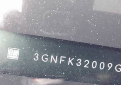 VIN prefix 3GNFK32009G2