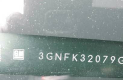 VIN prefix 3GNFK32079G1