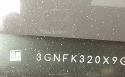 VIN prefix 3GNFK320X9G1