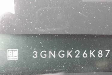 VIN prefix 3GNGK26K87G3