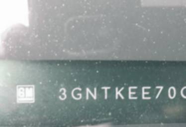 VIN prefix 3GNTKEE70CG1
