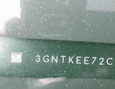 VIN prefix 3GNTKEE72CG2
