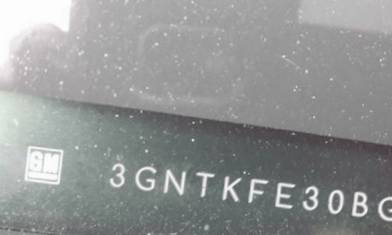 VIN prefix 3GNTKFE30BG1