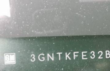 VIN prefix 3GNTKFE32BG3