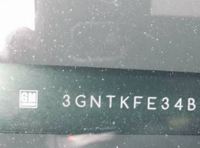VIN prefix 3GNTKFE34BG1