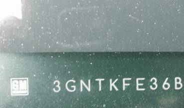 VIN prefix 3GNTKFE36BG3