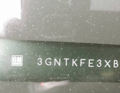 VIN prefix 3GNTKFE3XBG4