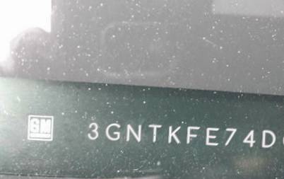 VIN prefix 3GNTKFE74DG1