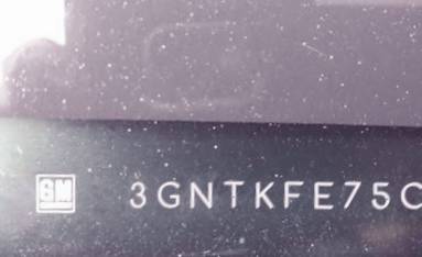 VIN prefix 3GNTKFE75CG2