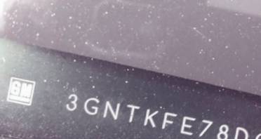 VIN prefix 3GNTKFE78DG2