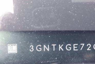 VIN prefix 3GNTKGE72CG1