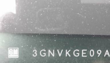VIN prefix 3GNVKGE09AG2