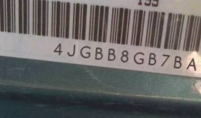 VIN prefix 4JGBB8GB7BA6