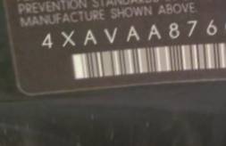 VIN prefix 4XAVAA876GB3
