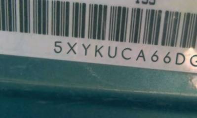 VIN prefix 5XYKUCA66DG3