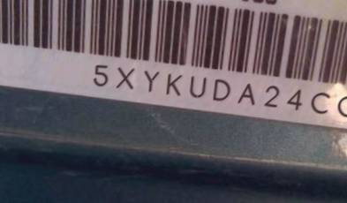 VIN prefix 5XYKUDA24CG1