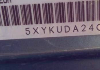 VIN prefix 5XYKUDA24CG2