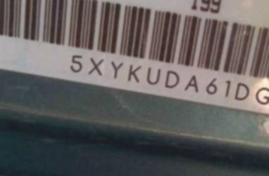 VIN prefix 5XYKUDA61DG3