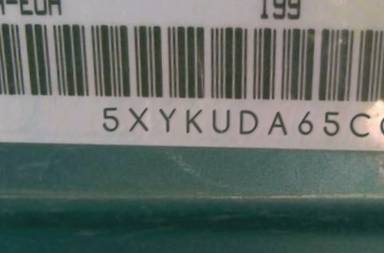 VIN prefix 5XYKUDA65CG2