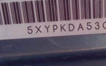 VIN prefix 5XYPKDA53GG0