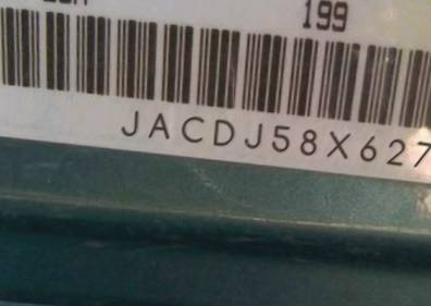 VIN prefix JACDJ58X627J