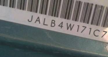 VIN prefix JALB4W171C74