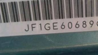VIN prefix JF1GE60689G5