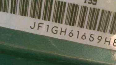 VIN prefix JF1GH61659H8