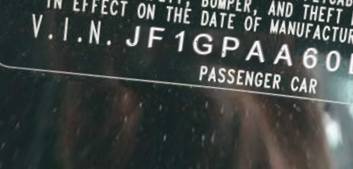 VIN prefix JF1GPAA60D28