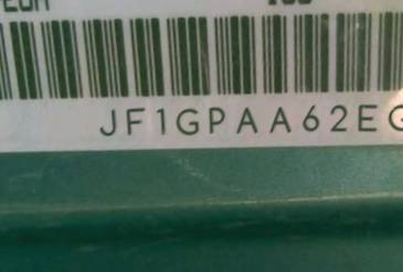 VIN prefix JF1GPAA62EG2