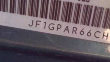 VIN prefix JF1GPAR66CH2