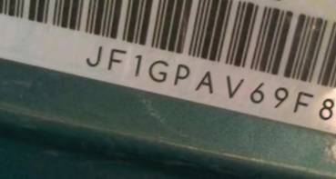 VIN prefix JF1GPAV69F82
