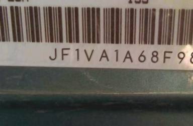 VIN prefix JF1VA1A68F98