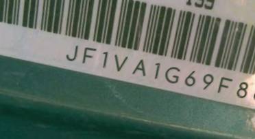 VIN prefix JF1VA1G69F88
