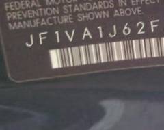 VIN prefix JF1VA1J62F98