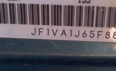 VIN prefix JF1VA1J65F88