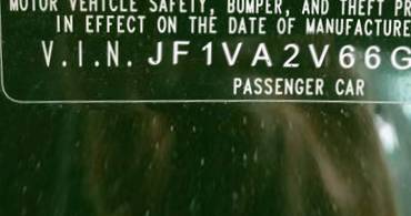 VIN prefix JF1VA2V66G98