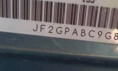 VIN prefix JF2GPABC9G83
