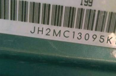 VIN prefix JH2MC13095K1