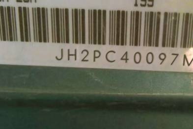 VIN prefix JH2PC40097M0