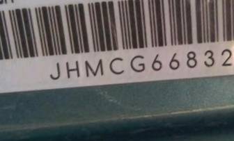 VIN prefix JHMCG66832C0