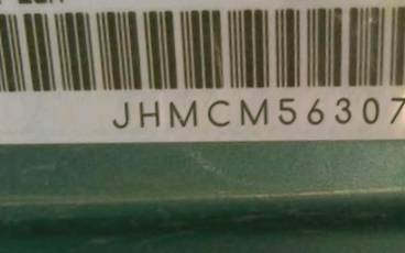 VIN prefix JHMCM56307CD