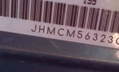 VIN prefix JHMCM56323C0