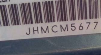VIN prefix JHMCM56775C0