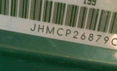 VIN prefix JHMCP26879C0