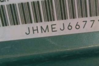 VIN prefix JHMEJ6677YS0