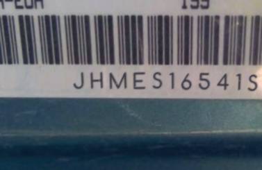 VIN prefix JHMES16541S0