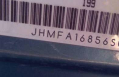 VIN prefix JHMFA16856S0